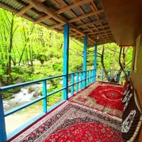 ویلا دوخوابه کنار رودخانه جنب ورودی دژتاریخی قلعه