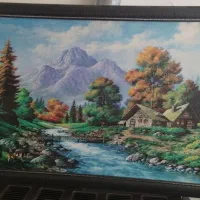 تابلو منظره بسیار زیبا