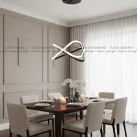 حراج لوسترهای مدرن آشپزخانه اتاق چندحالت ریموت دار|لوستر و چراغ آویز|تبریز, |دیوار