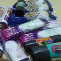 سفره و کیسه زباله یک بار مصرف|ظروف نگهدارنده، پلاستیکی، یکبارمصرف|اسلامشهر, شهرک قائمیه|دیوار