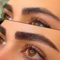 فیبروز ابرو میکروبلیدینگ ریموو خط چشم دائم