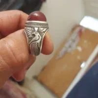 انگشتر نقره عقیق یمن