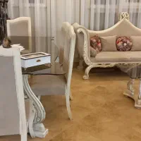 مبل استیل ۵نفره وناهار خوری ۶نفره|مبلمان خانگی و میز عسلی|تهران, شهر زیبا|دیوار