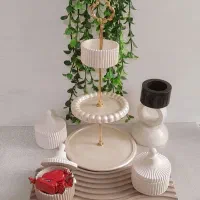 ظروف و اکسسوری های سنگ مصنوعی|صنایع دستی و سایر لوازم تزئینی|اهواز, کوی باهنر|دیوار