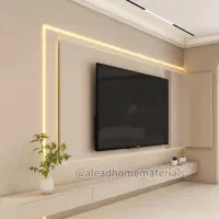 سقف واره کناف/باریسول/ تی وی روم/انواع سقف کناف|خدمات پیشه و مهارت|لردگان, |دیوار