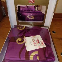 سرویس کامل ملحفه دو نفره بنفش TAC