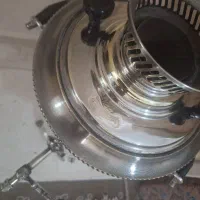 سماور نفتی برنجی قدیمی|کلکسیون اشیاء عتیقه|یزد, |دیوار