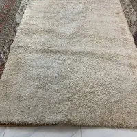 فرش ۴متری شکی کرم رنگ|فرش|تهران, آهنگ|دیوار
