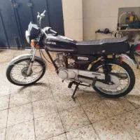 موتور هندا۱۲۵ پلاک ملی