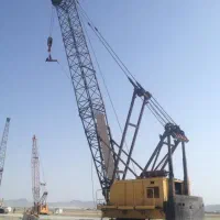 جرثقیل 120 تن زنجیری دکل خشک جهت اجاره