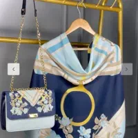کیف مجلسی ست کیف و روسری نو مناسب هدیه روز مادر|لباس|پردیس, فاز ۳|دیوار
