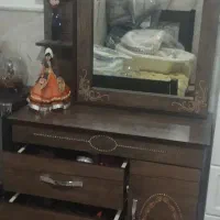 میز آرایشی منقل برنجی آویز لباس باند و ظبط ژاپنی|کلکسیون اشیاء عتیقه|قم, نیروگاه|دیوار