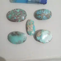 5 عدد سنگ فیروزه نیشابور