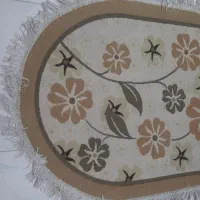 گلیم فرش ریشه دار