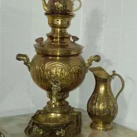 ست سماور پنج تیکه