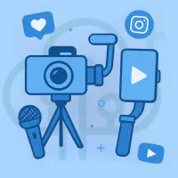 فیلم برداری، تدوین و تولید محتوا