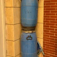 بشکه پلاستیکی در دار