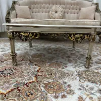 مبلمان ۹ نفره کلاسیک|مبلمان خانگی و میز عسلی|چاف و چمخاله, |دیوار