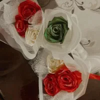 گل روبانی25|گل مصنوعی|زنجان, |دیوار