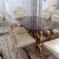 فروش فوق العاده میز نهار خوری سلطنتی 6 نفره