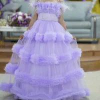 پیراهن مجلسی دخترانه ۹ تا ۱۳ سال