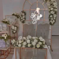اجاره جایگاه عروس و داماد استند نامزدی تولد یلدا