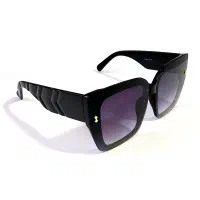 عینک آفتابی زنانه مشکی Gucci مدل 1202