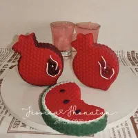 شمع هندوانه و شمع انار یلدا