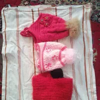 کلاه و شال دختربچه