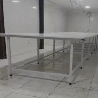 میز برش خیاطی کارگاهی ام دی اف پایه فلزی|فروشگاه و مغازه|شیراز, شهرک گلستان|دیوار