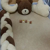 کوسن تدی سیسمونی تخت مبل خرس ابر ماه