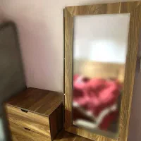 کنسول آینه ریلی و سه عدد دراور و اباژور با جای کفش