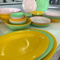 ملامین رنگی|ظروف سرو و پذیرایی|پاکدشت, خاتون آباد|دیوار