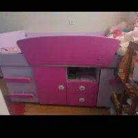 تخت دخترانه و پسرانه ام دی اف شیک