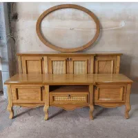 میز تی وی اینه کنسول چوبی پنجره ای|میز تلویزیون|چهاردانگه (تهران), |دیوار