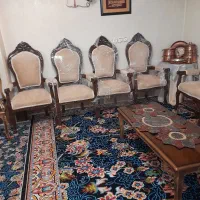 مبل سلطنتی ۹ نفره نونو|مبلمان خانگی و میز عسلی|اراک, |دیوار