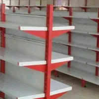 قفسه سفید قرمز لچکی خور**استند|فروشگاه و مغازه|صائین قلعه, |دیوار