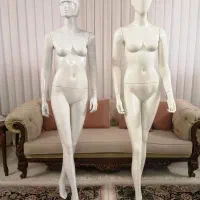 مانکن زنانه متحرک بوتیک مانکن پا جنیفری پایه چوبی