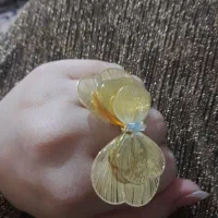 انگشتر زنانه طرح گل تک نگین|بدلیجات|کرمانشاه, |دیوار