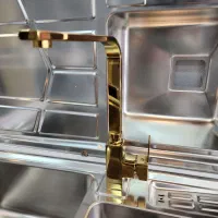 شیر ظرفشویی طلایی سیمینه|مصالح و تجهیزات ساختمان|رشت, پارک شهر|دیوار