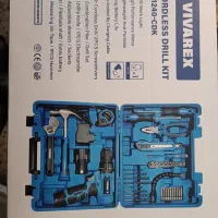 جعبه ابزار 37تیکه همراه دار و باطری یدک