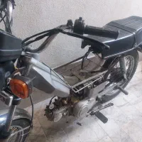 موتورسیکلت ۷۰سی سی پیشرو نقره ای