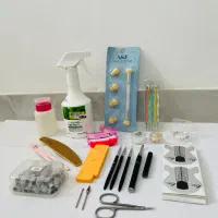 وسایل کاشت ناخن|آرایشگاه و سالن‌های زیبایی|رشت, توشیبا|دیوار