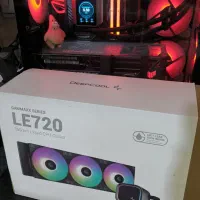 خنک کننده مایع سه فن deepcool ls720 (کولینگ)