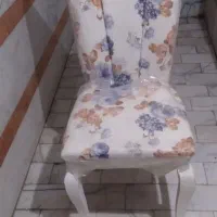 صندلی چوبی پشت بلند