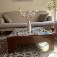 میز عسلی سنتی کاشی کاری شده|مبلمان خانگی و میز عسلی|تهران, زعفرانیه|دیوار