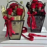 دیزاینر گل باکس گل لاکچری مناسبتی تولد رز شب یلدا