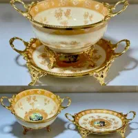 کاسه بشقاب برنزجفتی برنزی