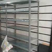 قفسه فلزی ورق سفید 95*35