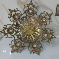 ۷تکه وسایل برنجی|ظروف سرو و پذیرایی|اراک, |دیوار